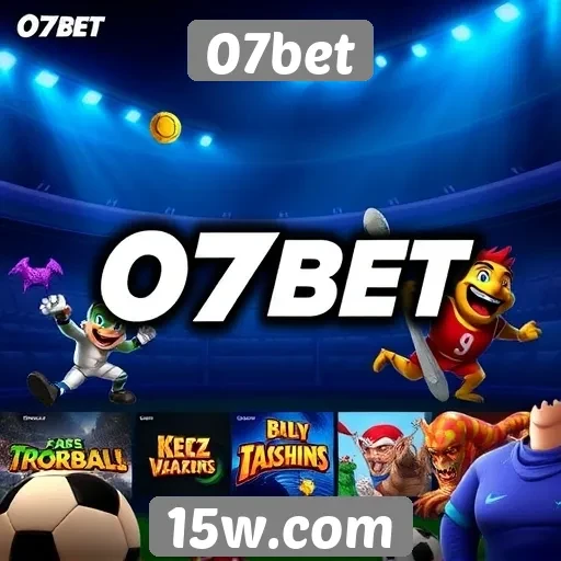 07bet oferece experiências de jogos online acessíveis